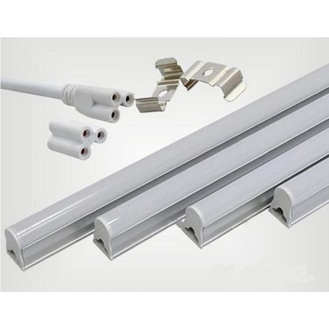 Silamp – Tube néon LED 120cm T5 18W – Blanc neutre 4000K – 1600 lumens – Angle d'éclairage 120° – IP20 usage intérieur
