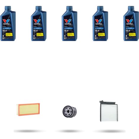 Kit tagliando 3 FILTRI e 5L OLIO compatibile con Renault Modus / Grand Modus 1.4 16v 72kw Dal 2004 (1/5)