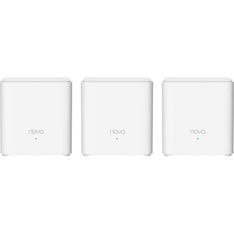 Tenda MX3(3-pack) Doble banda (2.4 GHz / 5 GHz) Wi-Fi 6 (802.11ax) Blanco 1 Interno