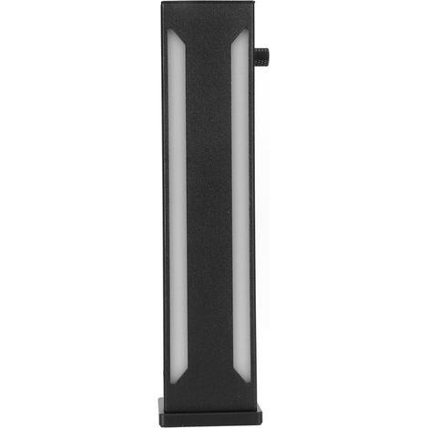 Support GPU ARGB en alliage d'aluminium, base magnétique coulissante réglable pour carte graphique de bureau, noir (1/5)