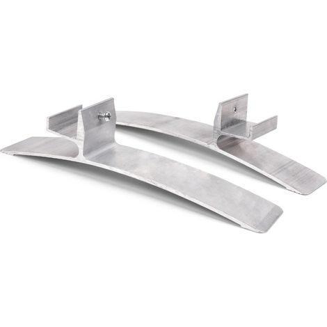 TROTEC Pieds pour panneaux rayonnants IR série TIH S (2 pces) Panneau chauffant infrarouge TIH 300 S/TIH 400 S, Accessoires pour chauffage
