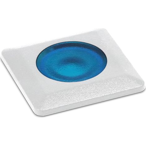 Foco empotrable de pared o suelo RAIN cuadrado Blue G9 LED Bulb 1,70 W 170 lm IP67 Blanco (1/3)