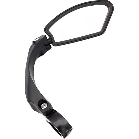 Specchietto retrovisore per auto in acciaio inox, con riflettore regolabile e rotazione a 360 gradi - Destro