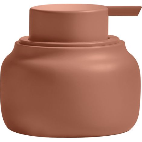 Distributeur de savon ZAC en polyrésine – Terracotta mat (1/5)