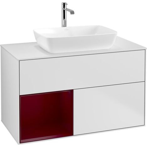Villeroy & Boch G771HBMT Meuble sous-lavabo Finion G77 (1/2)
