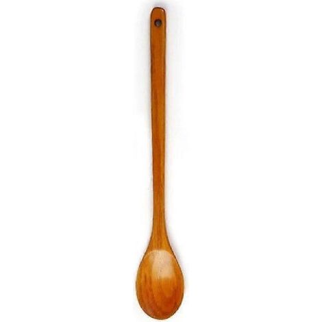 Cuillères à soupe en bois de 42 cm (16,5 pouces), vaisselle japonaise pour manger, mélanger et remuer (1/4)