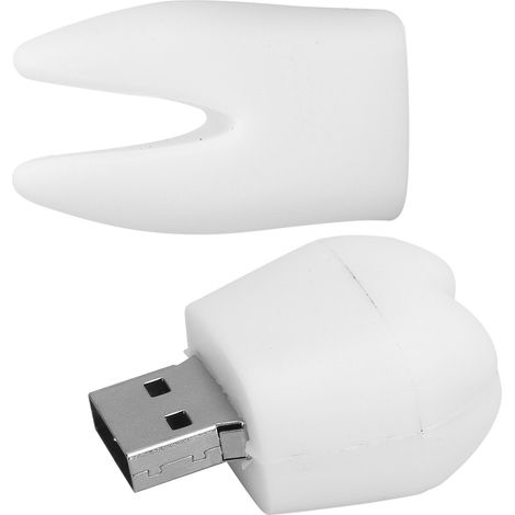 Clé USB 2.0 en Forme de Dent 3D - 16GB pour Étudiants et Professionnels, Cadeau Original (1/5)