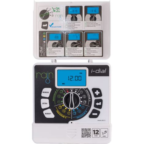 Programador RAIN I-DIAL de interior 12 Zonas