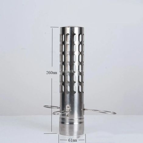 Pièces détachées pour cheminée de poêle de camping, accessoires pour poêle à bois de tente portable, conduit de cheminée, réchauds de cuisine portables (1/5)