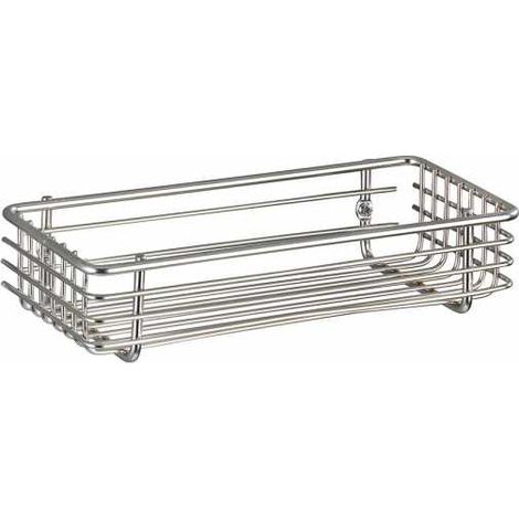 Scaffale per bagno universale per bagno Milano. Cromo (1/3)