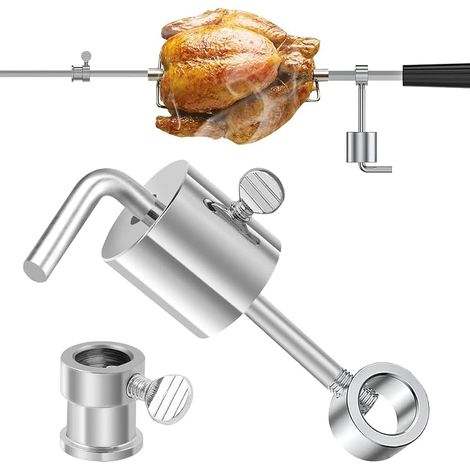 Contrepoids Tournebroche, 286 Gram Balancier de Poids Counter Balance de Rechange Contrepoids de Brochette Rotative Broche et Roulement Poids d'Équilibrage pour Barbecue (1/5)