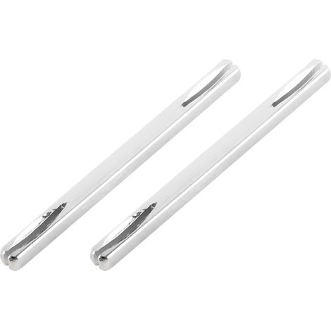 Lot de 2 tiges de poignée de Porte carrées 8 mm x 120 mm en Fer Remplacement de la goupille carrée de Fixation de Porte (1/5)