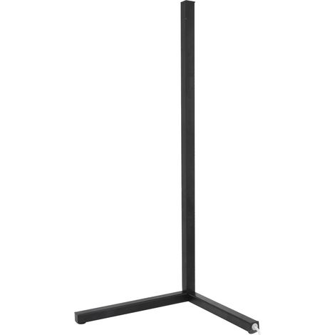 Lampe d'angle LED en fer et polycarbonate, facile à assembler, lumière blanche, sur pied, pour salon ou chambre. (1/5)