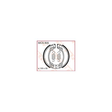 MÂCHOIRES DE FREIN TRW ZF (130X30MM) (H318)