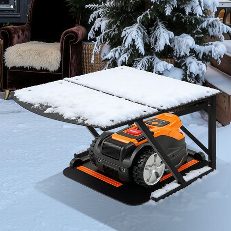 TolleTour Rasenmäher Garage Gartengeräte Sonnenschutz Mähroboter Dach Mower Cover Profi 776740cm (1/5)