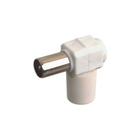 TV-Winkelstecker Weiß Electro DH 10.533 8430552049950