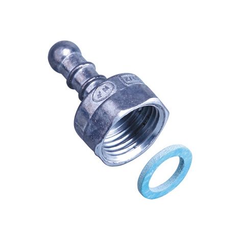 Gurtner – Raccord gaz femelle G 1/2" – Tétine avec joint – DN12 – Filetage plomberie 500mbar – Norme NF D36-109