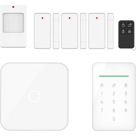 Système d'alarme - ELRO - AS90S Home+ - Sans fil - Wifi - GSM (1/4)