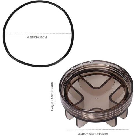 Tapa del prefiltro para bomba de piscina, cesta de bomba de piscina, tapa del prefiltro para bomba de piscina, filtro de arena, repuestos, tapa del filtro, bomba de piscina (1/4)