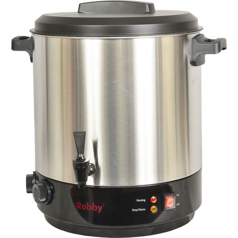 sterilizzatore elettrico con rubinetto e timer 31l 2100w in acciaio inox - STERI PRO INOX XL - Robby