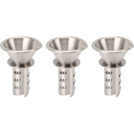Presse Citron Manuel Inox 3-Pièces Portable - Extracteur à Main pour Citron et Orange (1/4)