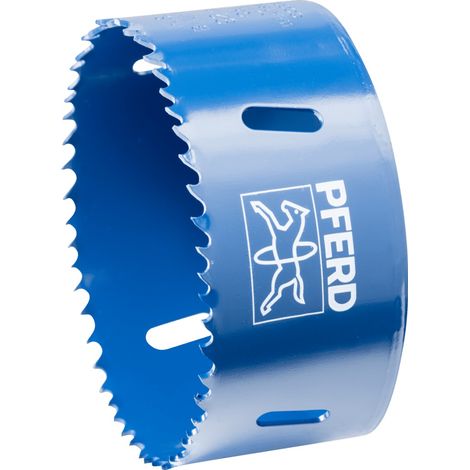 PFERD TOOLS Bi-Metall Lochsäge Co8/M42 Ø 92 mm Schnitttiefe 31 mm für Stahl, Edelstahl, Blech, Holz (1/4)