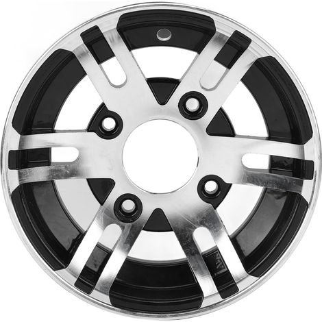 10 Inch Mountain Bike Wheel, High Strength Aluminum Alloy Go-Kart Wheel, Aluminum Alloy Mountain Bike Wheel Rim, Compatible with ATV (front) ((front) (1/5)