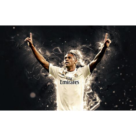 Papier peint panoramique Football - Joueur de Foot - 130 cm x 81 cm (1/2)