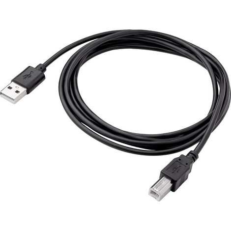Akyga Câble USB USB-A mâle, USB-B mâle 1.80 m noir AK-USB-04 (1/3)