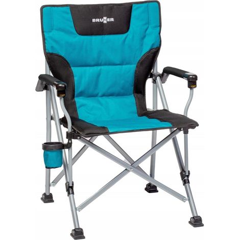 Brunner Raptor Compack sedia da campeggio nera pieghevole