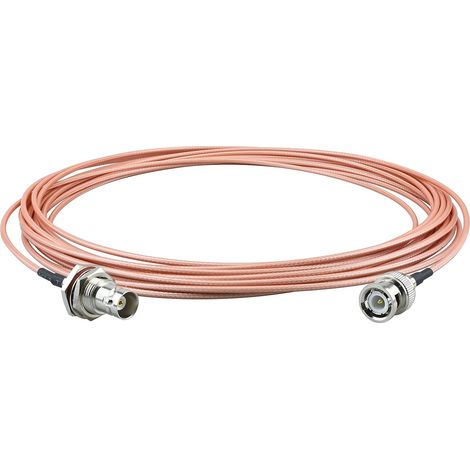 7,7 M/25,26 ft Câble coaxial BNC mâle à femelle 75 ohms RG316 Câble coaxial pour 4K HD 3G/4G Vedio Camera Recorder Convertisseur Broadcast Routeur Audio Passerelle Modulateur (1/5)