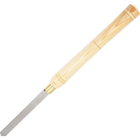 Outil de tournage sur bois 15mm en acier rapide HSS avec manche ergonomique pour tour à bois