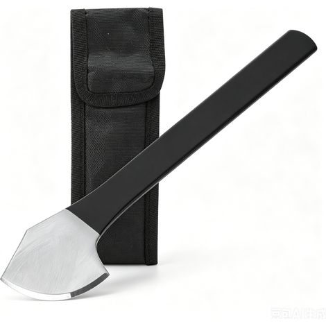 Couteau de Coupe en Cuir, Couteau de Maroquinerie en Acier au Manganèse, Outil de Travail du Cuir, Couteaux de Coupe et à Parer pour le Bricolage et l'Artisanat (1/4)