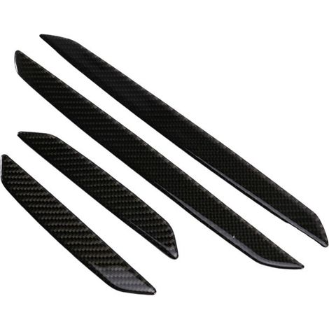 1 set of colors: carbon fiber material: carbon fiber decorative stickers for car pedals. (1/5)