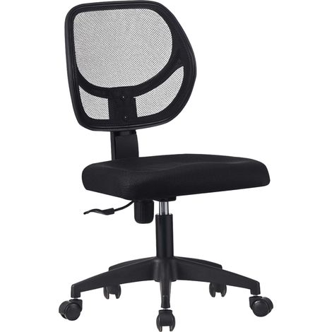 Silla Oficina Escritorio Dinamic, Altura Regulable, Tela Transpirable Negro 62x87-97x49 cm