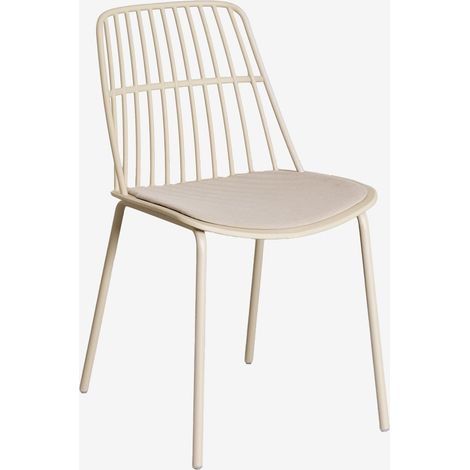 SKLUM 2er-Pack Maeba Gartenstühle Beige Tapioca                                  