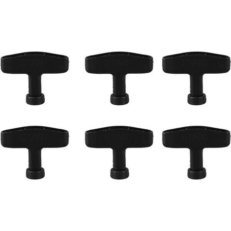 6 x rechange lanceur à rappel lanceur poignée Grip noir pour moteur (1/5)