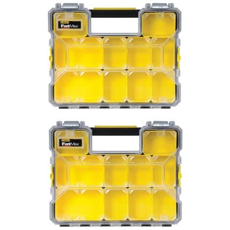 Stanley Fatmax Pro Organiser STA197517 Toolbox Storage 1-97-517 Twin Pack