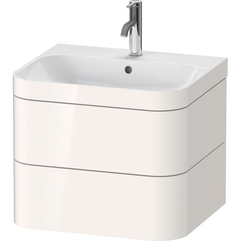 Duravit Happy D.2 Plus c-bonded Set wandhängend, 575x490mm, 2