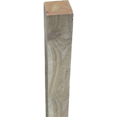Pfosten kdi-grün sägerau 9 x 9 x 210 cm