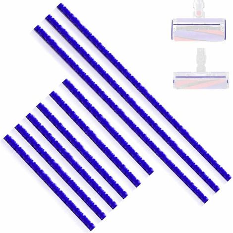 pezzi di strisce di peluche morbide, strisce di peluche morbide, accessori per testine per aspirapolvere Dyson V6 V7 V8 V10 V12 V15 DC58 DC59 DC62 DC72 DC74, parti di ricambio (1/4)