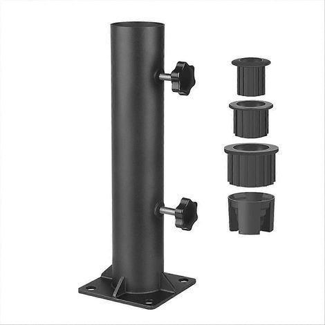 Patio parasol base support Diameter parasol support tube Bracket (1/5)