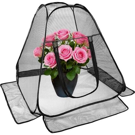 Pop-Up-Gewächshaus mit feinmaschigem Netz für Garten und Außenschutz (1/5)
