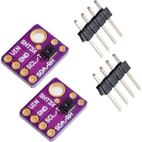 2X SHT31 SHT31-D Carte de dérivation de capteur de température et d'humidité Module météo pour (1/4)