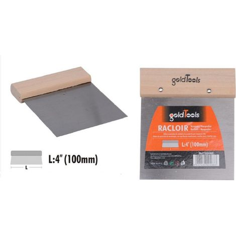 Trade Shop - SPACHTEL STAHL SPACHTEL HOLZGRIFF 4″ 100MM HARDWARE 90468 - (1/2)