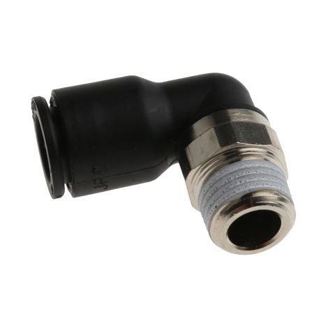 Adaptateur fileté coudé Legris LF3000 vers Enfichable 10 mm R 1/4 Mâle ( Prix pour Paquet de 2 )