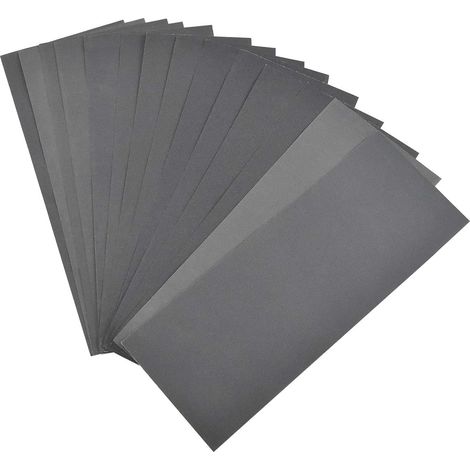 Papier de verre papier abrasif carrosserie feuilles abrasives papier poncer mur papier de verre bois Papier à Poncer à l'eau pour métal, voiture, Meubles-Grain de 400/600/800/1000/1200/1500/2000 (1/5)
