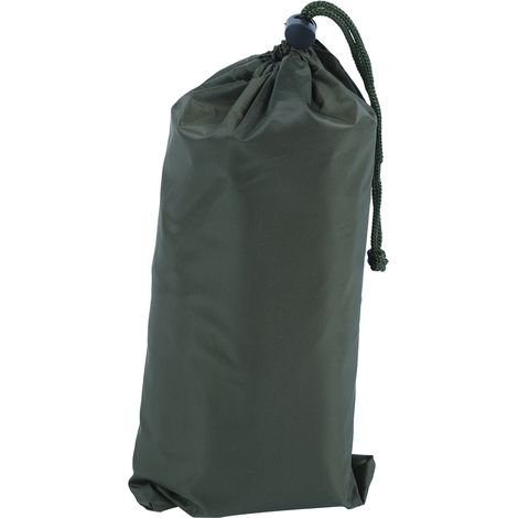 Tapis de sol extérieur triangulaire portable coupe-vent avec auvent et protection solaire extra large pour camping (vert clair, revêtement argenté, 3 x 3 x 3 m) (1/5)