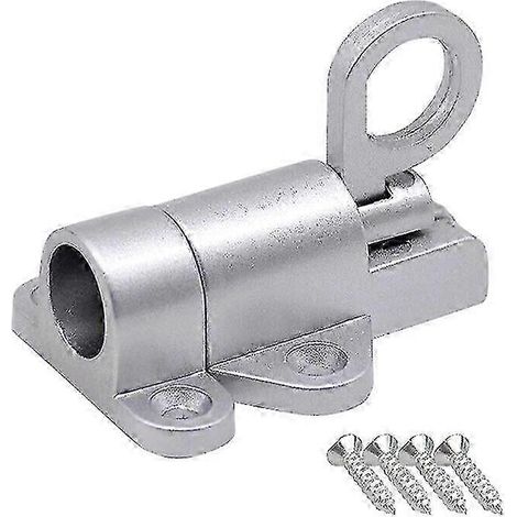 Outil de verrouillage de porte de grenier pour trappe d'accès aux combles avec verrou à ressort et loquet en alliage d'aluminium