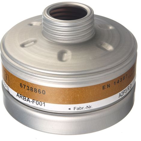 Dräger Filtre de protection respiratoire A2P3 Rd40 avec Filetage DIN EN148-1 pour peinture, construction et chantier